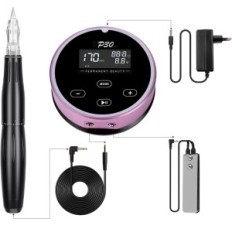 Permanent Makeup Kit Biomaser P30 Pen Power Supply Needle
