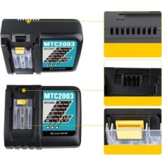 Shgeen MTC2003 Li-Ion DC18RC cargador con condujo a Makita BL1860