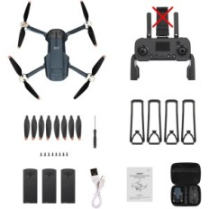 Dron ChoBory A77 WiFi FPV, 84 minut, z 2K HD kamero, 3 baterije ne nastavljajo