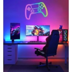 LED neon Lamomo 20m tape elastisk vandtæt RGB indstilles ikke