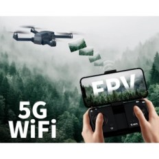 Dron X-Imvnlei X5, jossa on 4K-kamera, GPS, automaattinen selkä ja matkalaukku