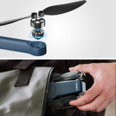 Dron X-Imvnlei X5 med 4k kamera, GPS, automatisk rygg og koffert