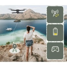 Droni Püha Stone HS175D koos GPS ja 4K kaameraga, Circle Fly režiim, näitus