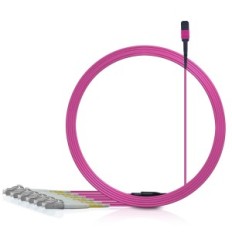 Xwywx MPO-LC 12 Fiber optic cable 20m Network optical cable