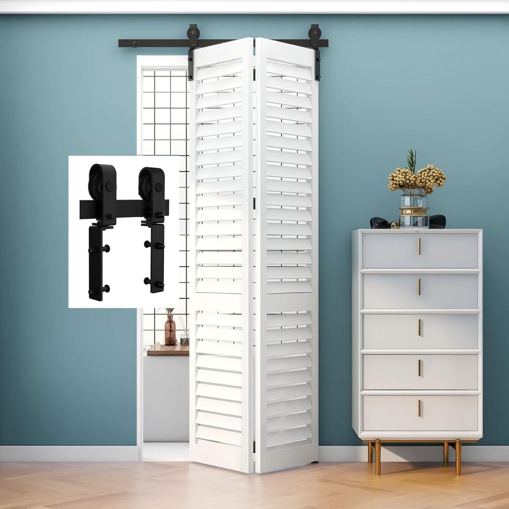 Sistema iki 2 stumdomų durų tsmst F33SFS 100 cm durų montavimo komplektas