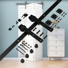 System up to 2 sliding doors TSMST F33SFS 100 cm door mounting kit