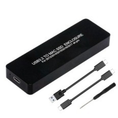 Portative SSD-Gehäuse USB 3.2 für MacBook Air / Pro 2013-2017