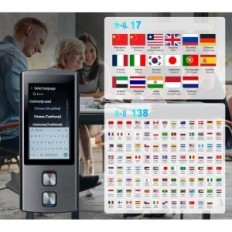 Hlasový prekladač T17 AI 138 Jazyky WiFi Offline Bi-Smers