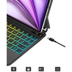 Byla su klaviatūra Fogari P11 į "iPad Air 11" (M3 / m2) 2025/2024 Pro 11 "