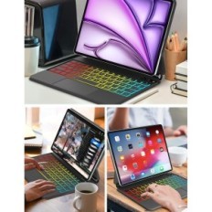 Case met toetsenbord FOGARI P11 aan iPad AIR 11 "(M3 / M2) 2025/2024 Pro 11"