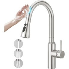 Misturador de cozinha crea usado com um sensor de toque retirado