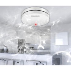 Sarja 6 Xindum Smoke Sensors 85 DB -toiminto toimii