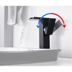 Badkamer Batterij KEKBON KOB6153BT High Tut 226 mm zonder batterij