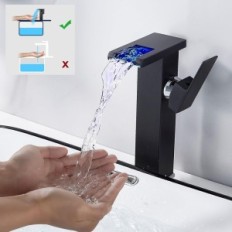 Badkamer Batterij KEKBON KOB6153BT High Tut 226 mm zonder batterij