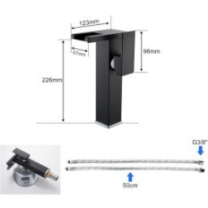 Badrumsbatteri Kekbon KOB6153BT Högt tud 226 mm utan batteri
