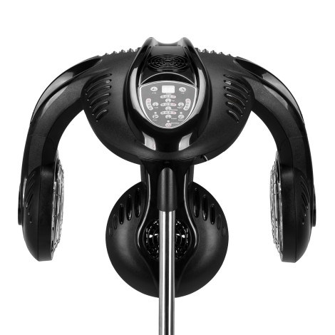 Infrazon da terra Gabbiano GL-505S nero — vista frontale