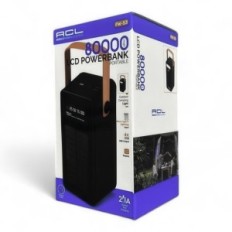 Powerbank ACL PW53 80000mAh Solar com Viagem da Estação de Lanterna Lanterna