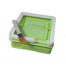 Manuālā mašīna "00" kapsulām 100 Kapsulu pulvera aizpildīšanas vietas