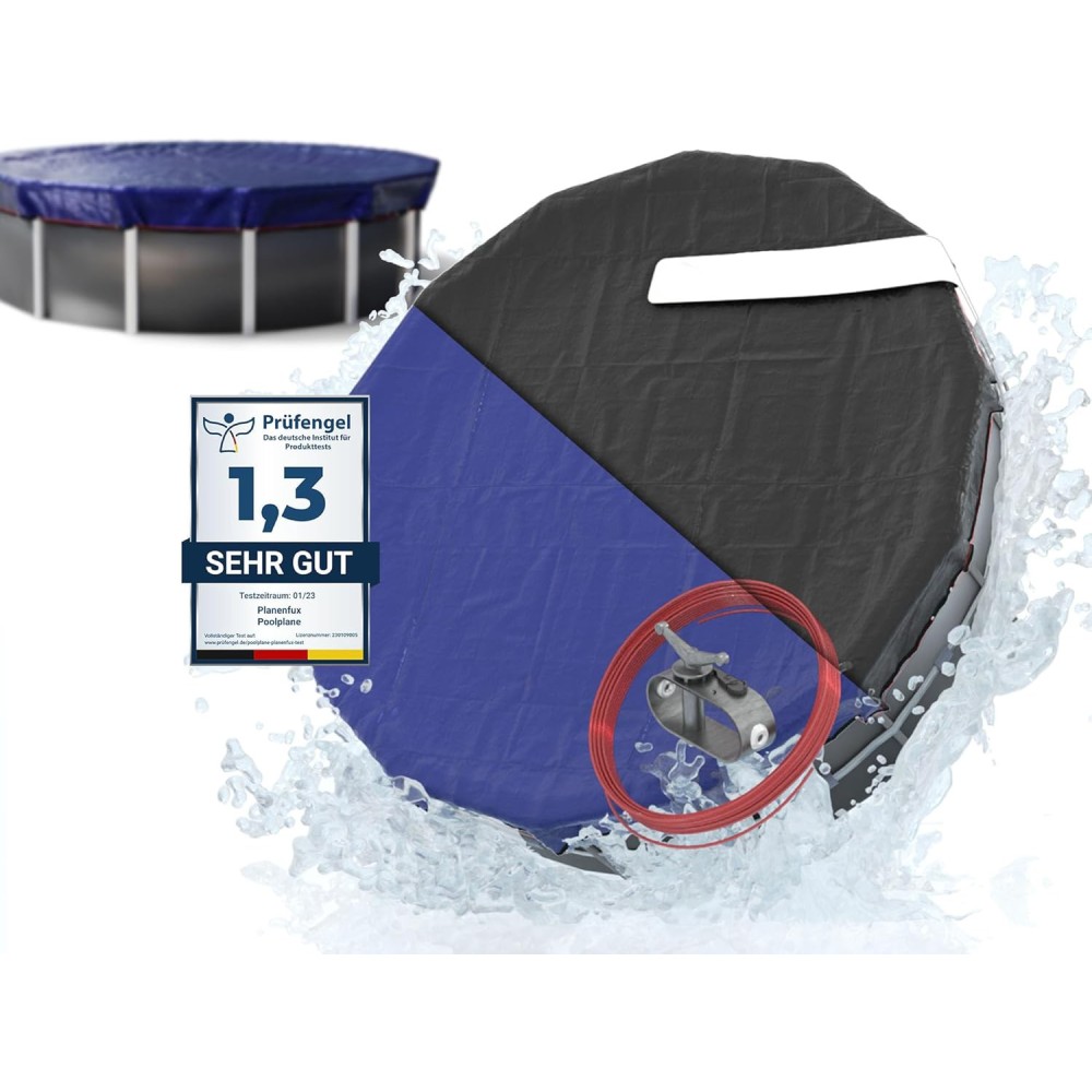 Dæk Planenfux PP04-BL Runde 488 cm (460-500 cm) UV