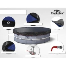 Cover PlanenFux PP04-BL Runde 488 cm (460-500 cm) UV