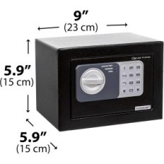 Caja fuerte dañada con retardo temporal Genie Hand TLS-CD, 4 AA, 9.8 litros
