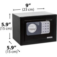 Skadet safe med midlertidig forsinkelse Genie Hand TLS-CD, 4 AA, 9,8 liter