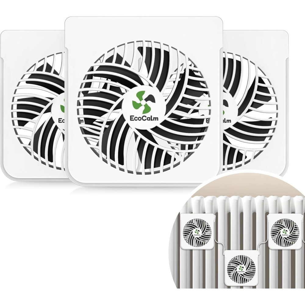 Opvarmning Fan Ecocalm KP-CRV2401 med termostat og magneter