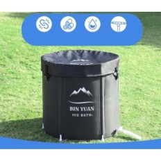 Golf d'Iceberg pliable pour adultes avec couvercle 80 x 75 cm Noir