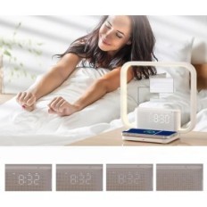 Lampada da notte Reteyung AJ310A con sveglia і leggera est