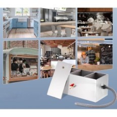 Yuchengtech 22l 40x24x23 cm fat separator for commercial use