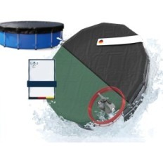 Pool Cover Planenfux PP02 (366-400 cm) Méret: 460 cm NO SET