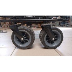 Brugt Foldbar Garden Trolley Tmz All Terrain Utility Holdbar Transport Trolley til Have og Strand