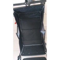 Begagnade vikbara trädgårdsvagn TMZ All Terrain Utility Durable Transport Trolley för trädgård och strand