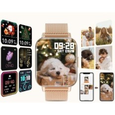 Smart Watch voor vrouwen met het ontvangen van beltonen Monitoringactiviteit