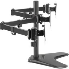 Used LogIline stand on 3 Monitors 17-27 "with a handle on the phone