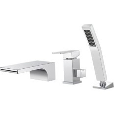 Shanfo 6Y1K Bathroom 3-hole waterfall chromed do not set