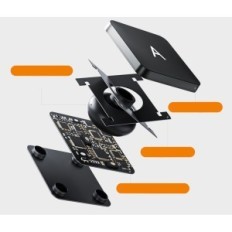 Ninmin Tipkovnica Nimina iPad Air / Pro 11 "osvijetljen, s touchPadom Azerty