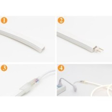 Yoodi EU-D284 20m 220V IP65 120 LED / M 4000K Ausstellungsausstellung