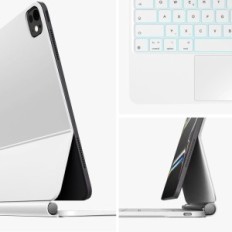 Klávesnice Ninmin HL128 White to IPad Air / Pro 11 "s touchpadem Azerty