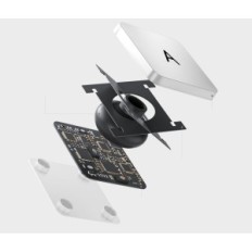 Nimin HL128 billentyűzet fehér iPad Air / Pro 11 "touchpad AZERTY