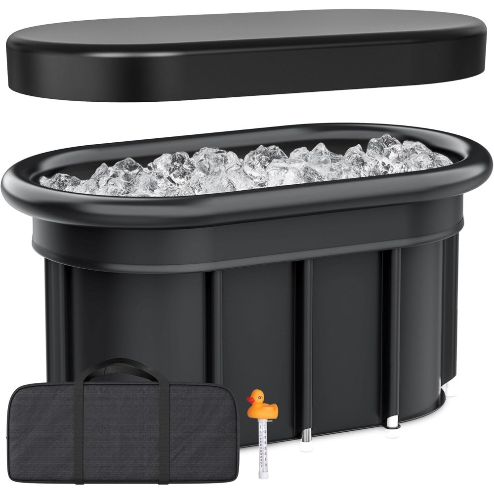 Použité skladanie ľadového kúpeľa 115 cm s teplomerom pre studenú terapiu