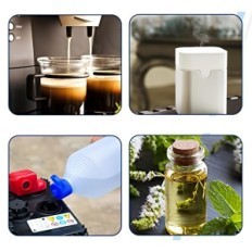 Pichet en verre de verre en acier inoxydable Hanchen 1L / H 750W