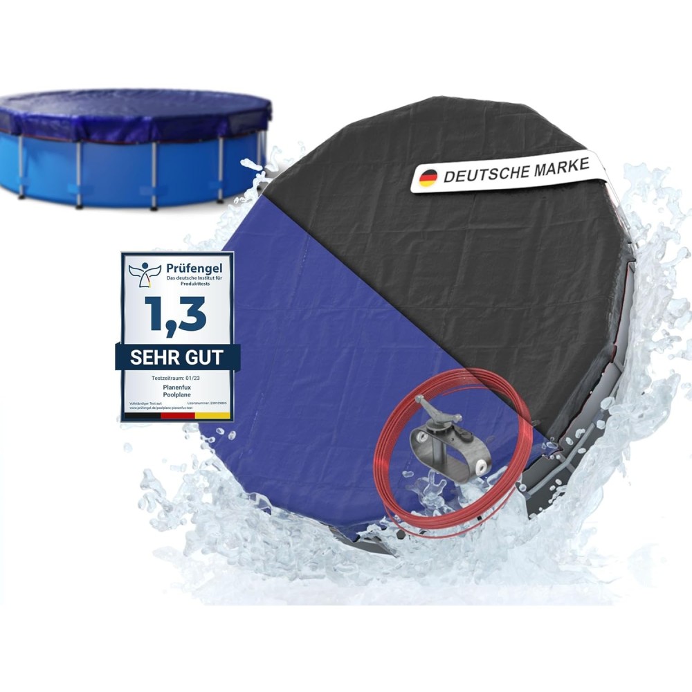 Pool Cover Planenfux PP02- BL 400 cm Méret: 460 cm
