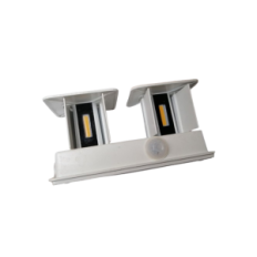 Gebruikte Kingww 2x20W LED-lampen buiten met bewegingssensor, 3000K