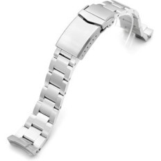 Miltat watch strap, for seiko ssc813p1, 20 mm, silver, l, no set