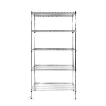 Αναδιπλούμενα αποθήκη Ρυθμιζόμενα σύρματα - 5 πλάκα - Hendi 812204