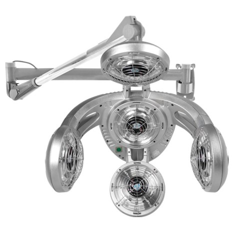 Dispositivo colgante infrarrojo Gabbiano Infrazon GD-505W plata — vista frontal