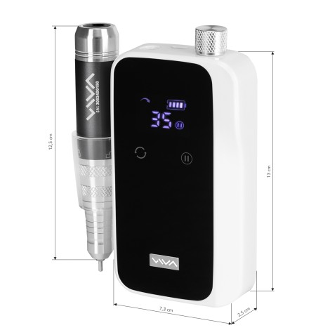 Perceuse à ongles portable VIVA 305 sans fil — vue de face