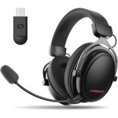 Lioncast LX80 Kopfhörer Wireless 80h Microphone Gaming PS5 PC