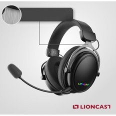 Lioncast LX80 slušalica bežična 80h mikrofona Gaming PS5 PC